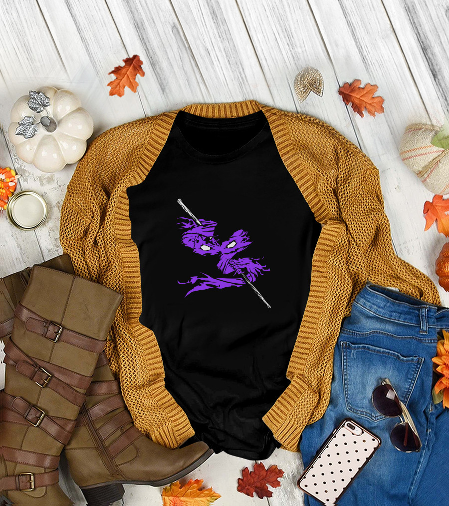 Violet Vengeance Ninja Warrior Essence T-Shirt