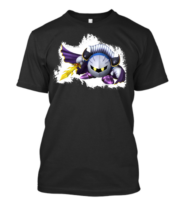 Meta Knight Kirby Smash Bros Video Game Iconic Character T-Shirt