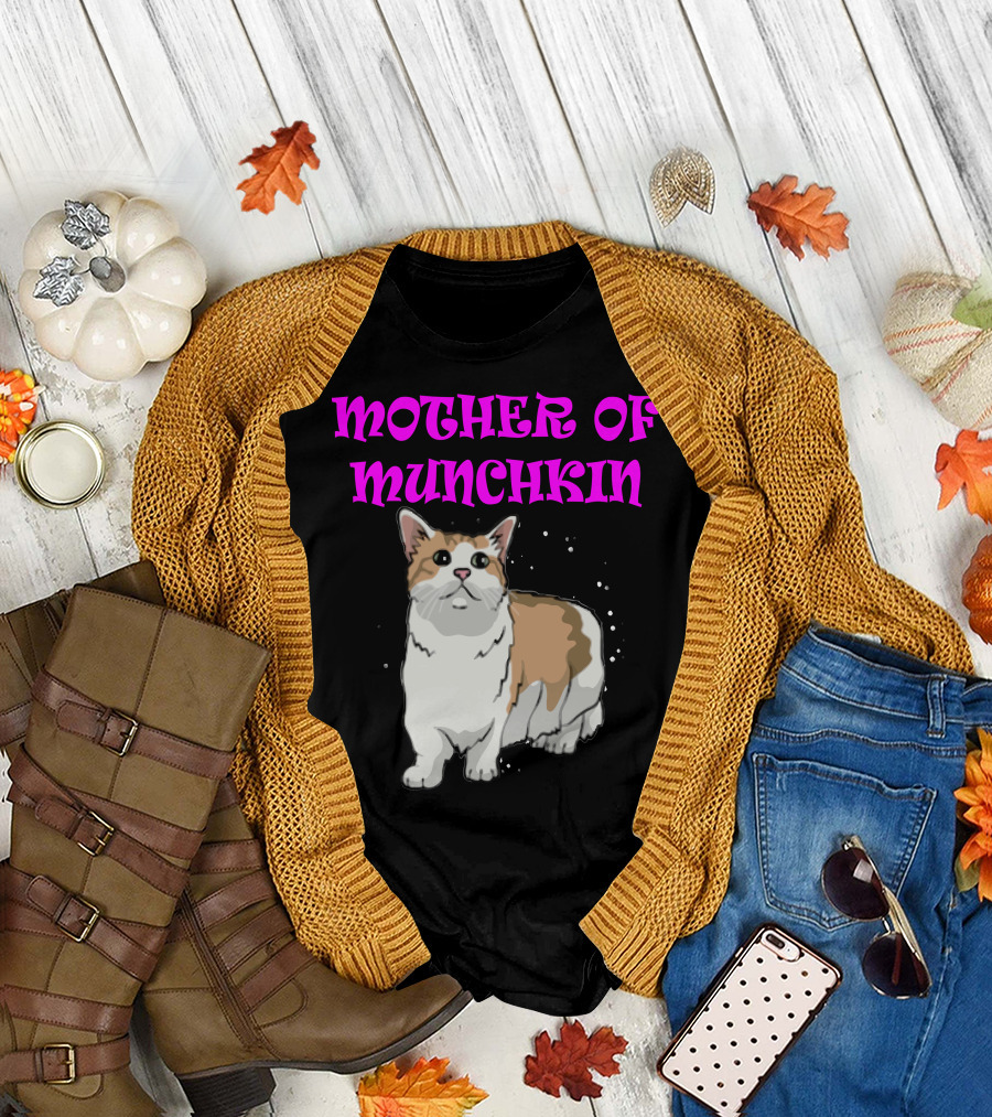 Mother of Munchkin Cat T-Shirt