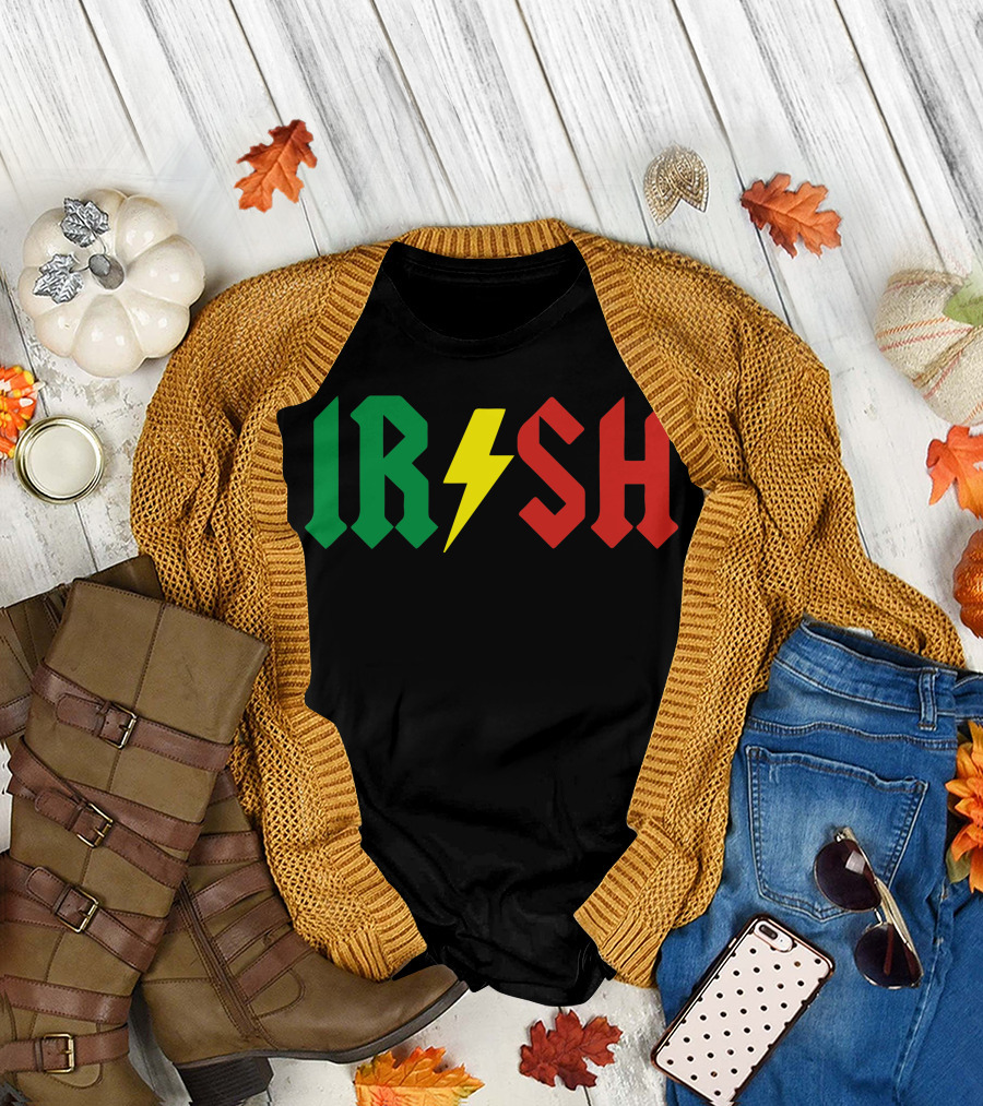 IRSH Colorful Lightning Bolt T-Shirt
