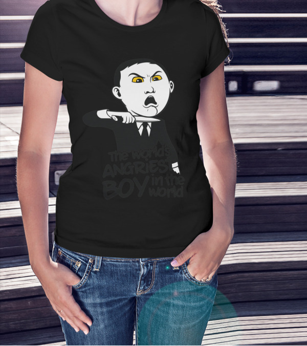 The World's Angriest Boy In The World T-Shirt