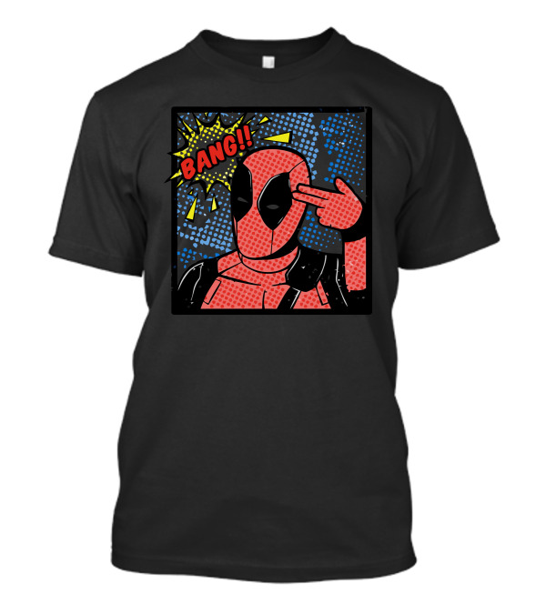 Bang Pop Deadpool Comic T-Shirt