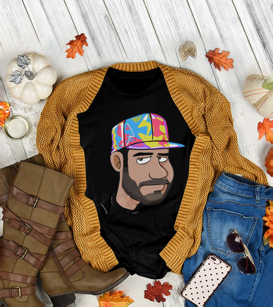 Back to the Future Boy Had Colorful Cap T-Shirt