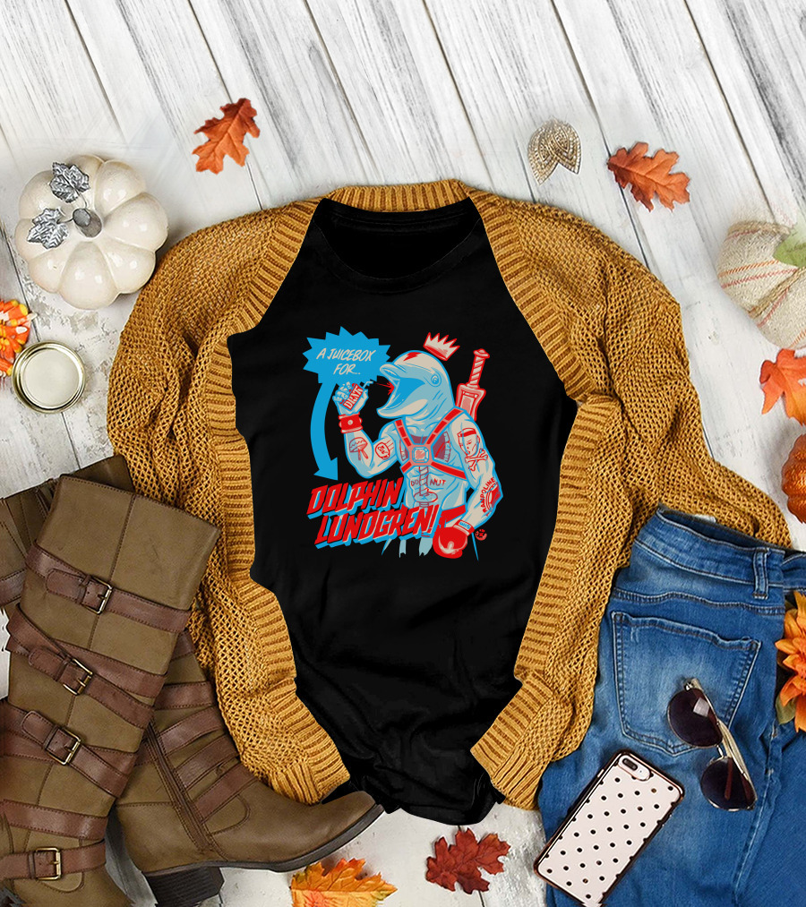 A Juicebox for Dolphin Lundgren Nut Boxer T-Shirt