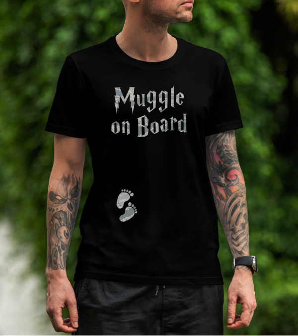 Muggle On Board Baby Steps T-Shirt
