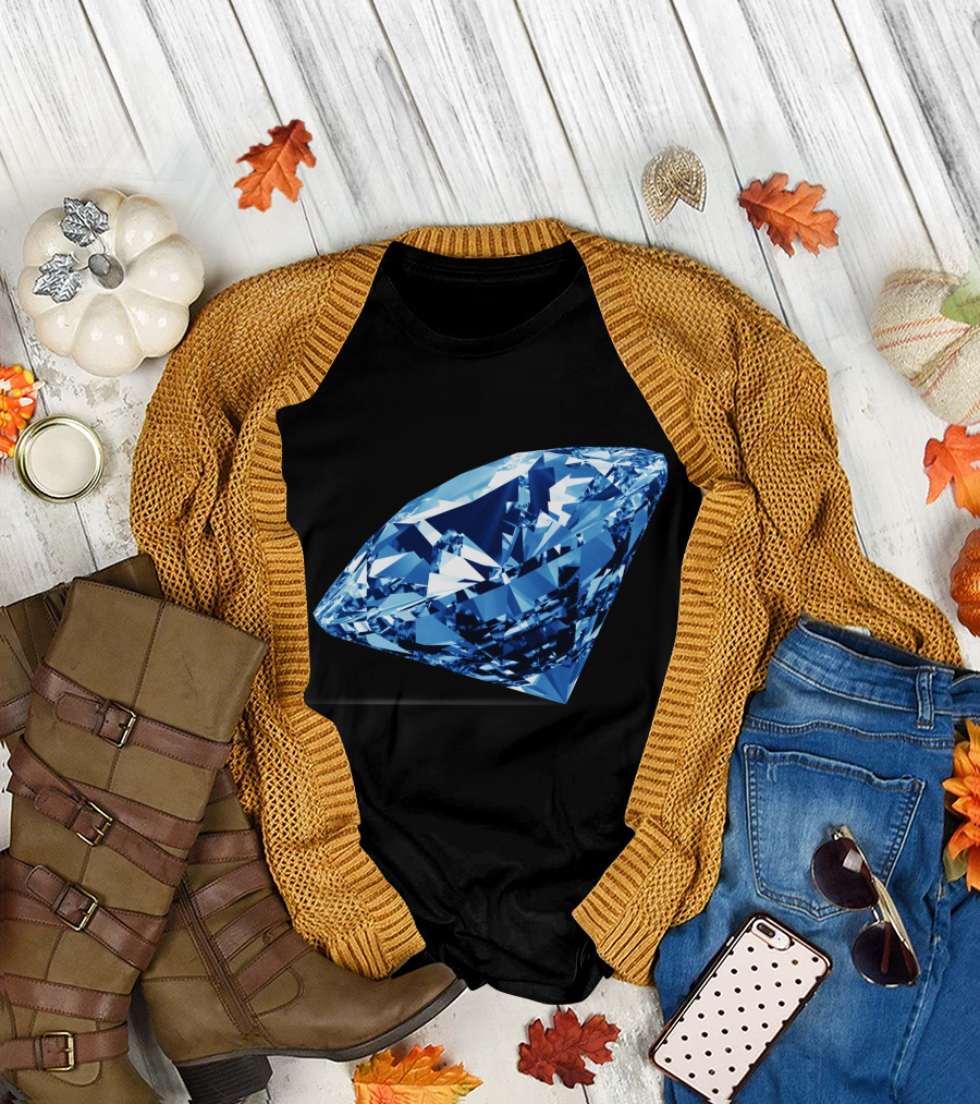 Diamond Blu Gemstone Beauty T-Shirt