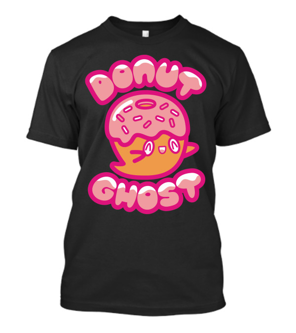 Donut Ghost Sweet Sprinkles Fun Character T-Shirt