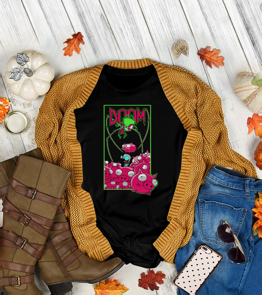 Invader Zim Doom Piggies T-Shirt