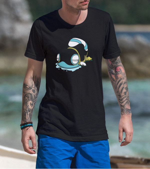 Drooly Snake Slug Thing Lazy Creature T-Shirt
