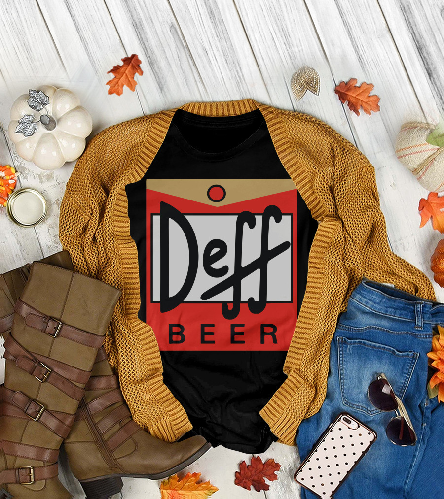 Deff Beer Parody Duff T-Shirt