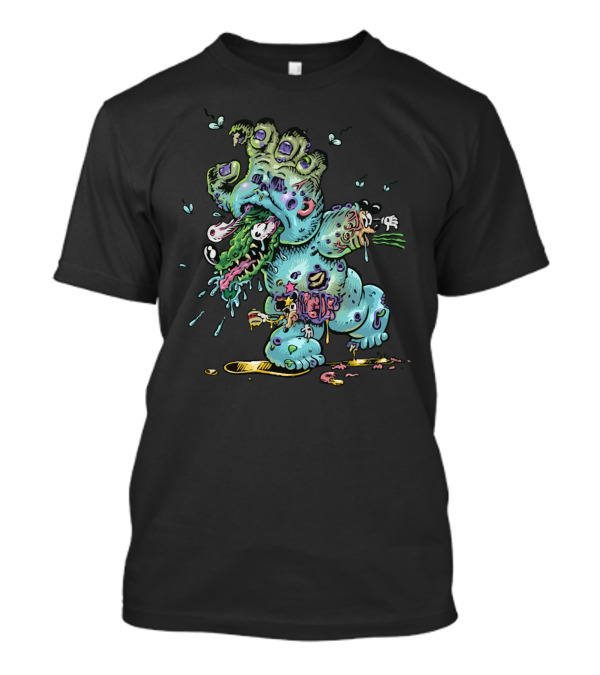 13A 102 Monster Creature With Flies And Dripping Ooze T-Shirt