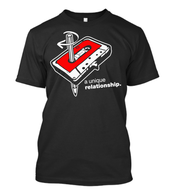Pencil And Cassette Tape: A Unique Relationship T-Shirt