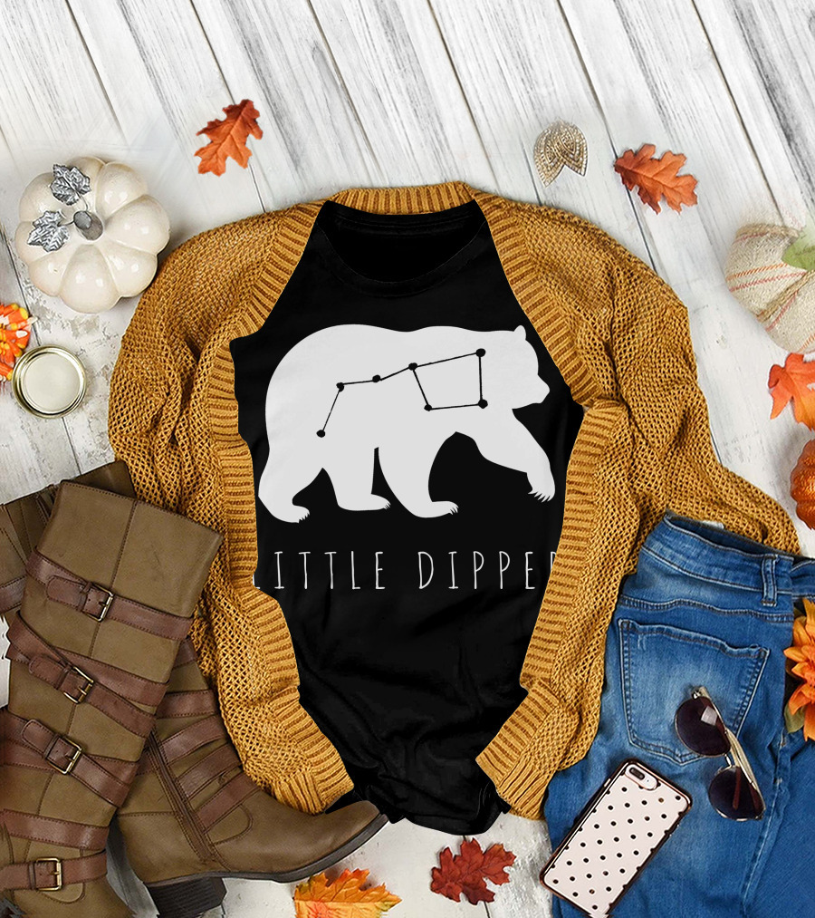 Little Dipper Constellation Bear T-Shirt