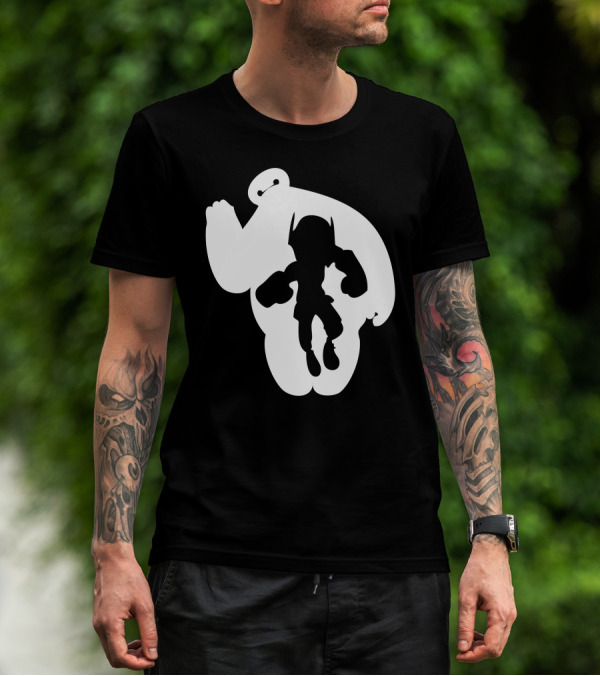 A Little Big Hero Baymax And Hiro T-Shirt