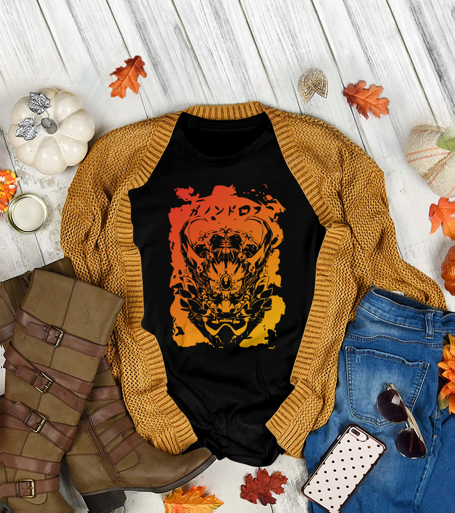 King Of The Gerudo Ganondorf Japanese Text Gaming T-Shirt