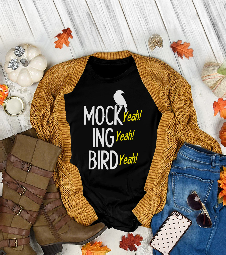 Mocking Bird Yeah Yeah Yeah Bird T-Shirt