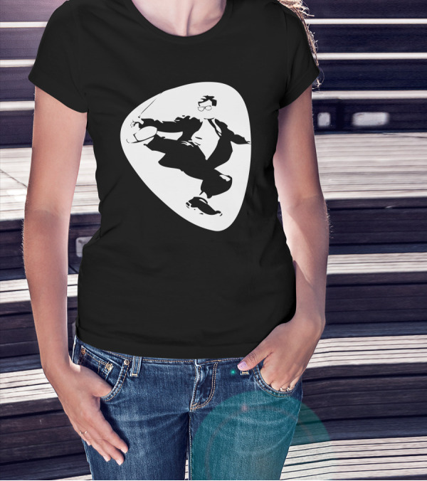Nice Tuxedo Kung Fu Pose T-Shirt