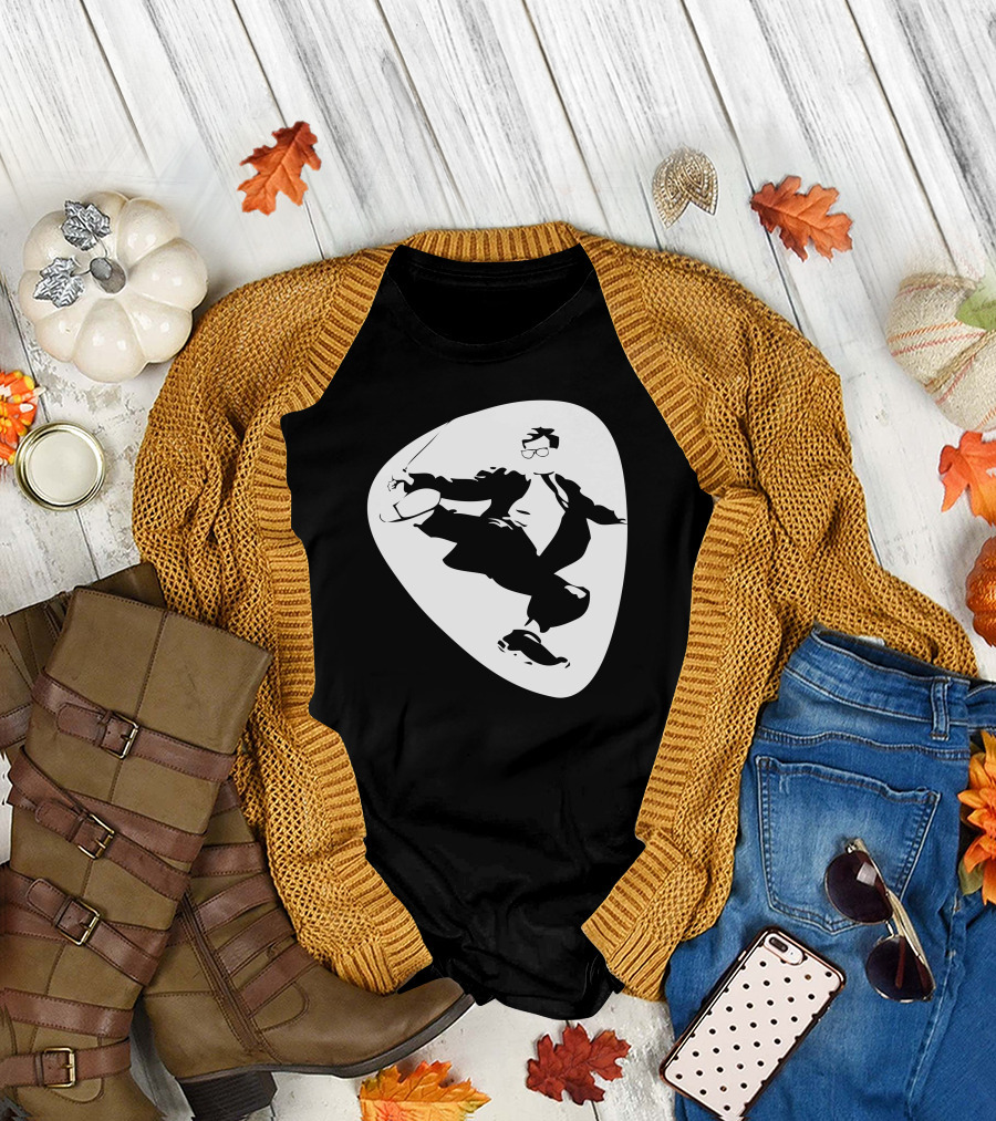 Nice Tuxedo Kung Fu Pose T-Shirt