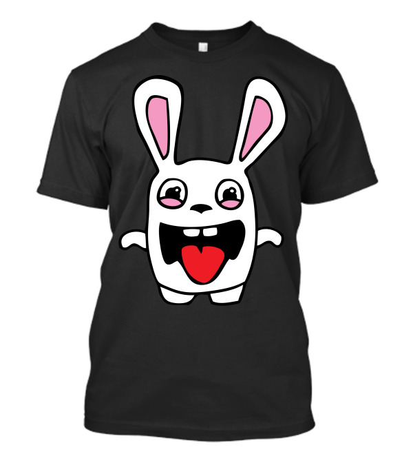 Raving Rabbids Rabbit Lapin Iconic Character T-Shirt