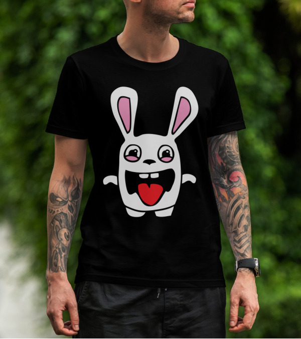 Raving Rabbids Rabbit Lapin Iconic Character T-Shirt