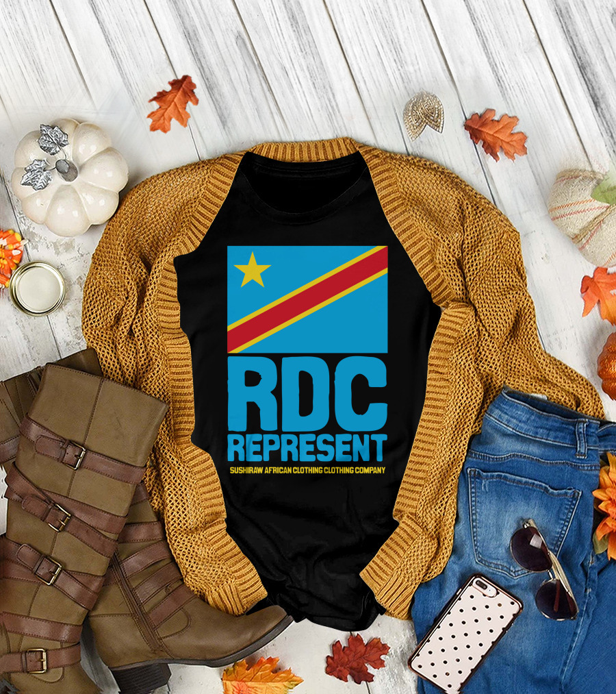 RDC Represent Sushiraw African Clothing Clothing Company T-Shirt