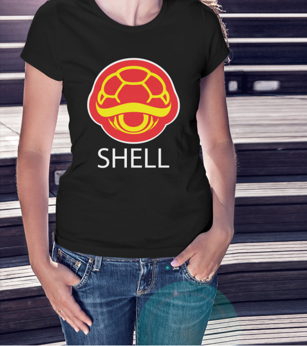 SHELL Mario Kart Parody Red Shell T-Shirt