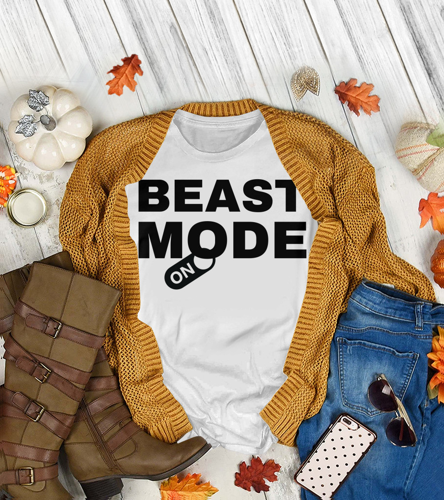 BEAST MODE ON Toggled Activator T-Shirt