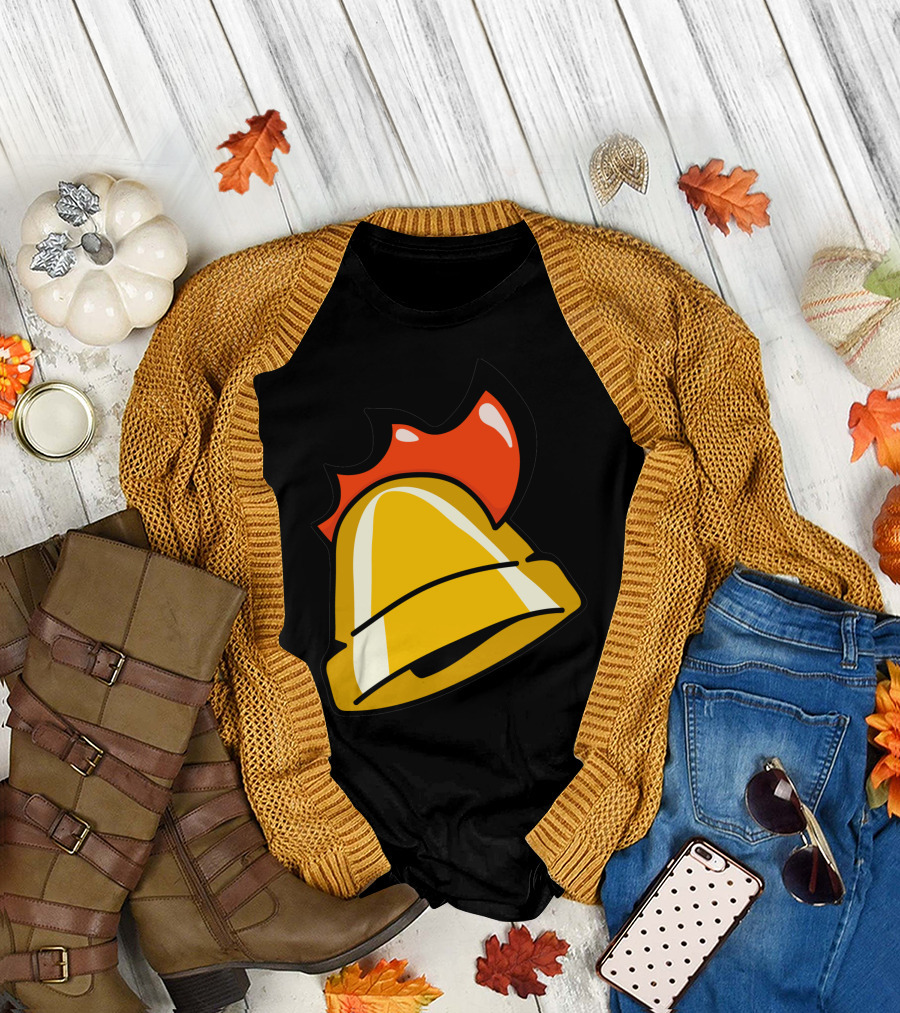 Cluckin' Flame Bell T-Shirt