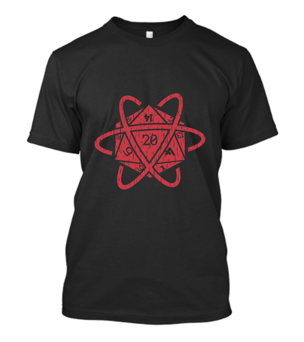D20 Atomic Dice Fusion T-Shirt