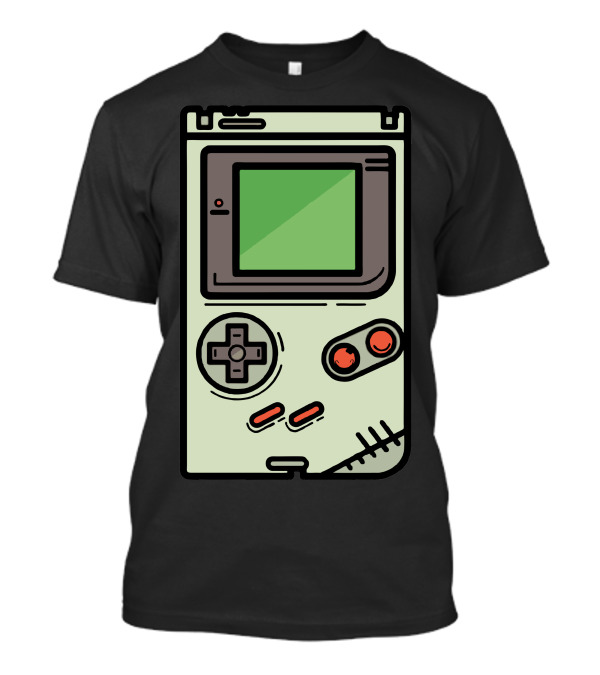 Retro Zombie Game Boy Console T-Shirt