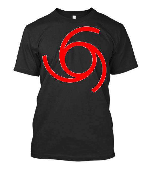 Mark Of The Devil Red Spiral Symbol 666 T-Shirt