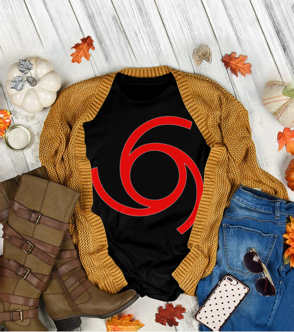 Mark Of The Devil Red Spiral Symbol 666 T-Shirt