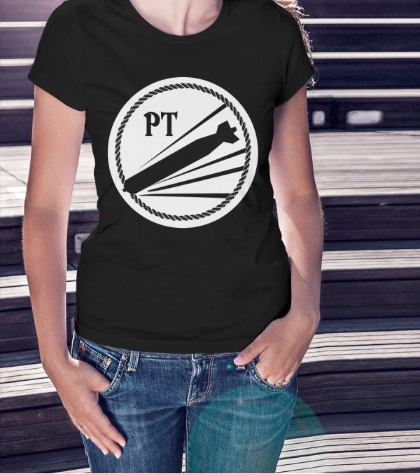 Navy Patrol Torpedo PT Boat Emblem T-Shirt