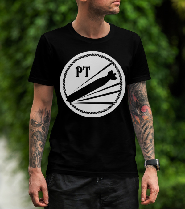 Navy Patrol Torpedo PT Boat Emblem T-Shirt