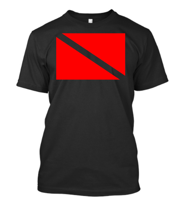 Scuba Dive Red Flag T-Shirt