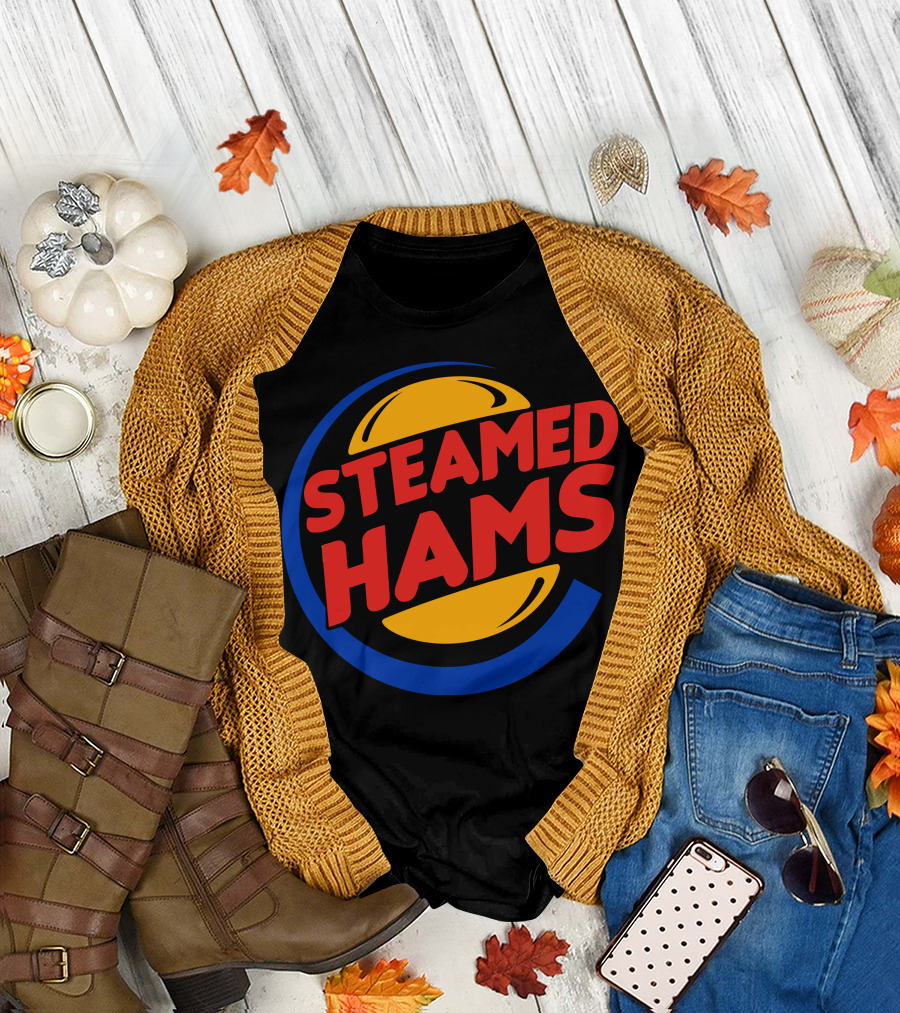 Steamed Hams Burger T-Shirt