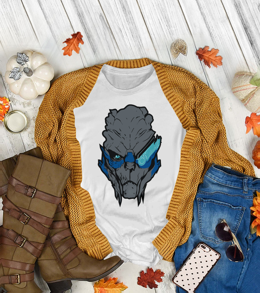 Garrus Vakarian Archangel Omega Mass Effect Gaming Character T-Shirt