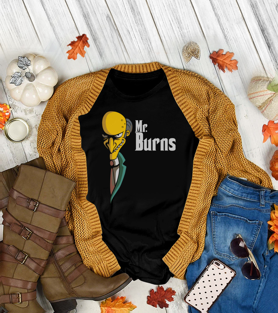 Mr. Burns Godfather T-Shirt