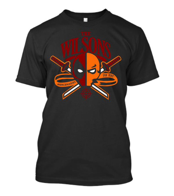 The Wilsons Mercenaries For Hire Masked Swords Target T-Shirt