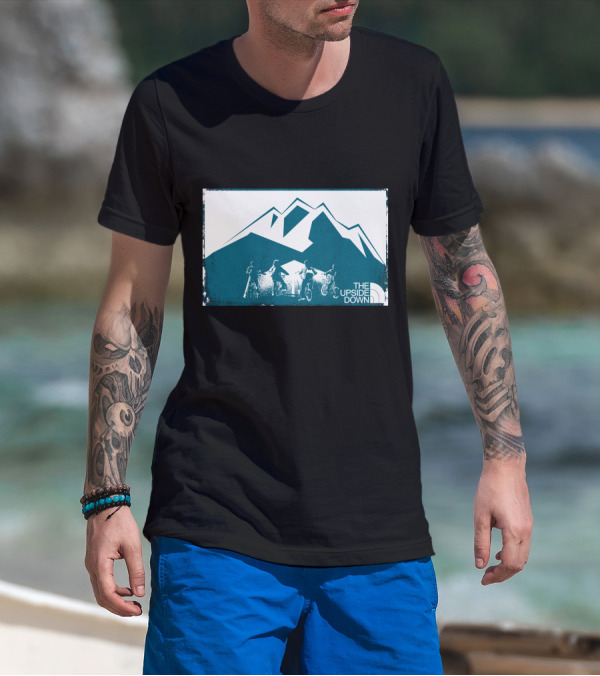 The Upside Down Stranger Mountain Adventure T-Shirt