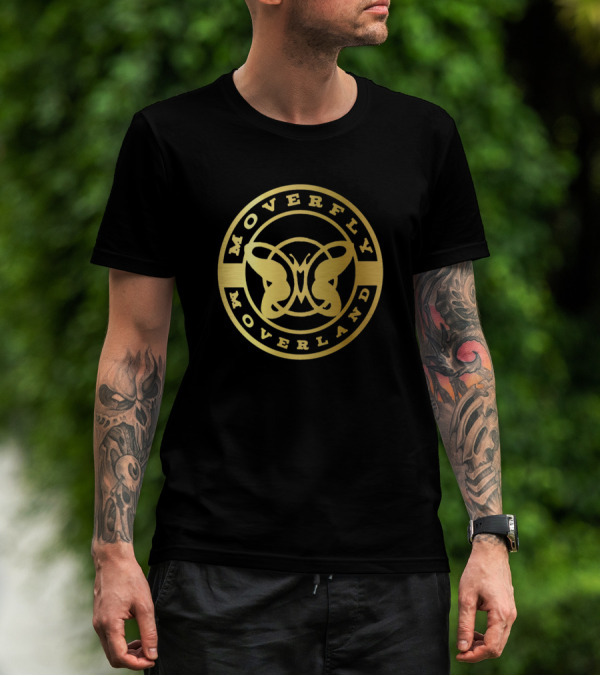 Moverfly Moverland Butterfly Emblem T-Shirt