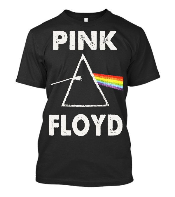 Pink Floyd Dark Side Of The Moon Prism Rainbow Classic T-Shirt