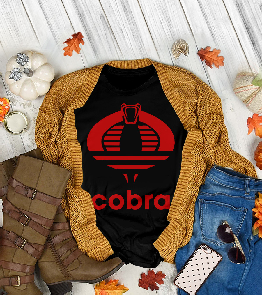Cobra Red Logo Design Version T-Shirt