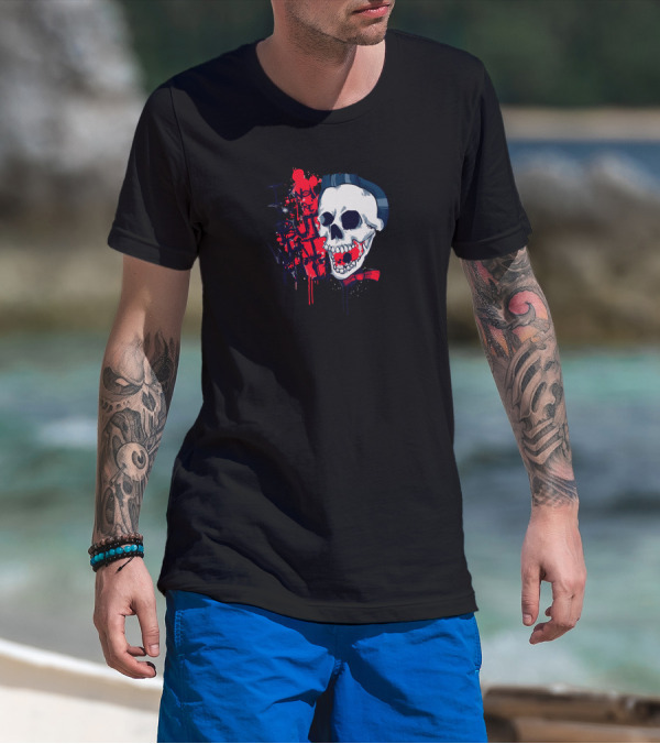 I Know You're But Are You With Me Skull T-Shirt