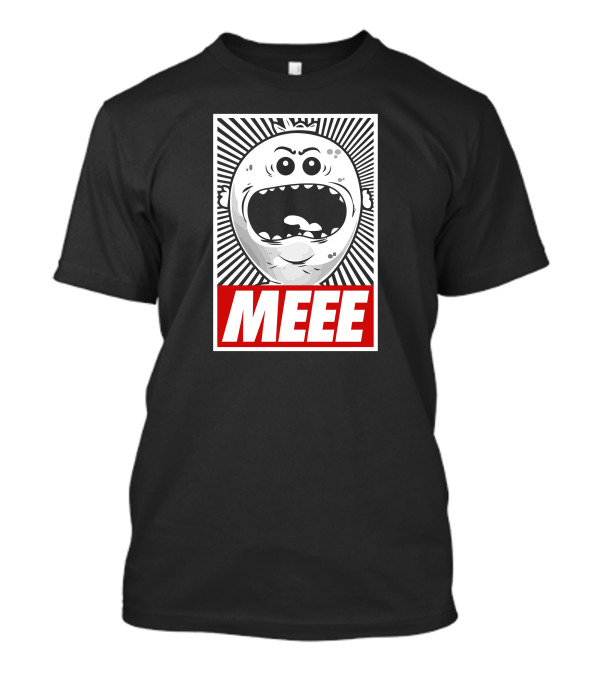 Meee Funny Cartoon Face Scream T-Shirt