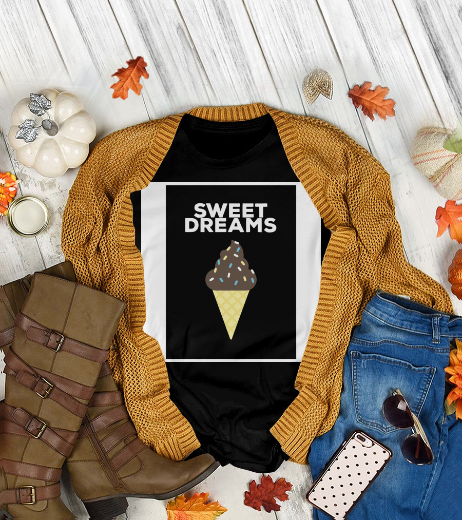Sweet Dreams Ice Cream Cone Delight T-Shirt