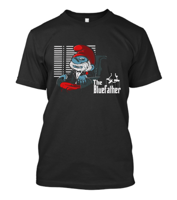 The Bluefather Smurf Mafia Boss T-Shirt