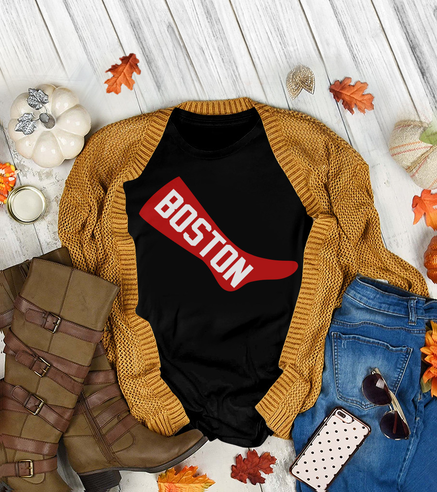 Boston Red Sock Retro Baseball 1908 T-Shirt