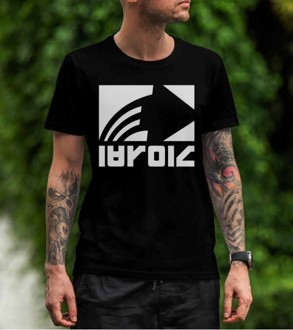 Splatoon Squidforce Inverted Arrow Graphic White T-Shirt