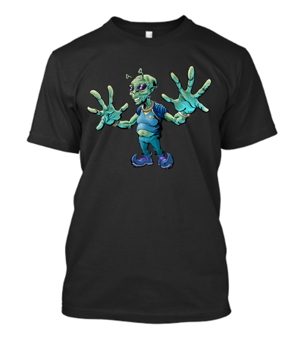 Steve Wants A Hug Alien Creature With Big Eyes And Hands T-Shirt